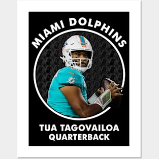 TUA TAGOVAILOA - QB - MIAMI DOLPHINS Posters and Art